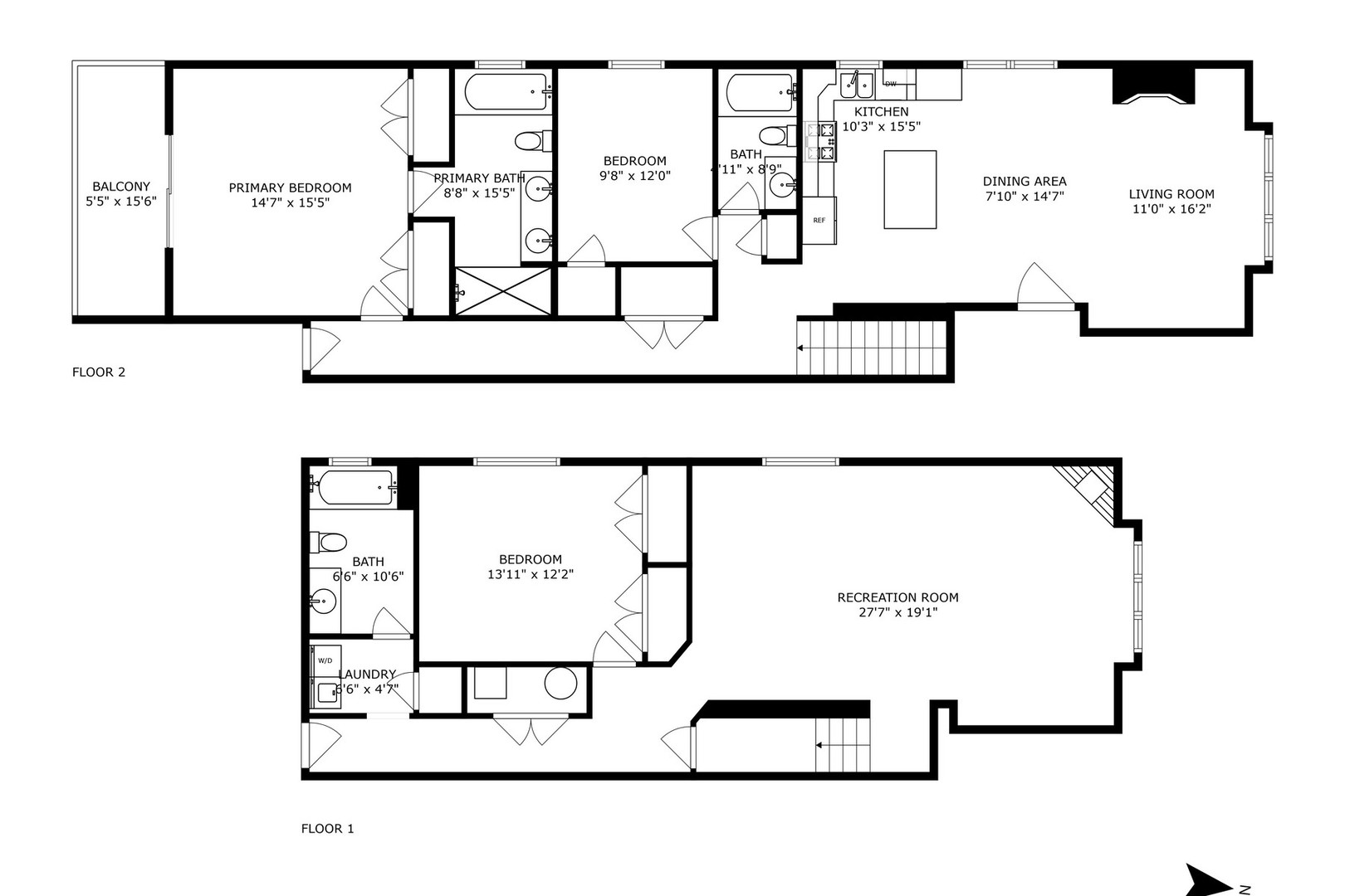 2147 W RICE Street Unit: 1W