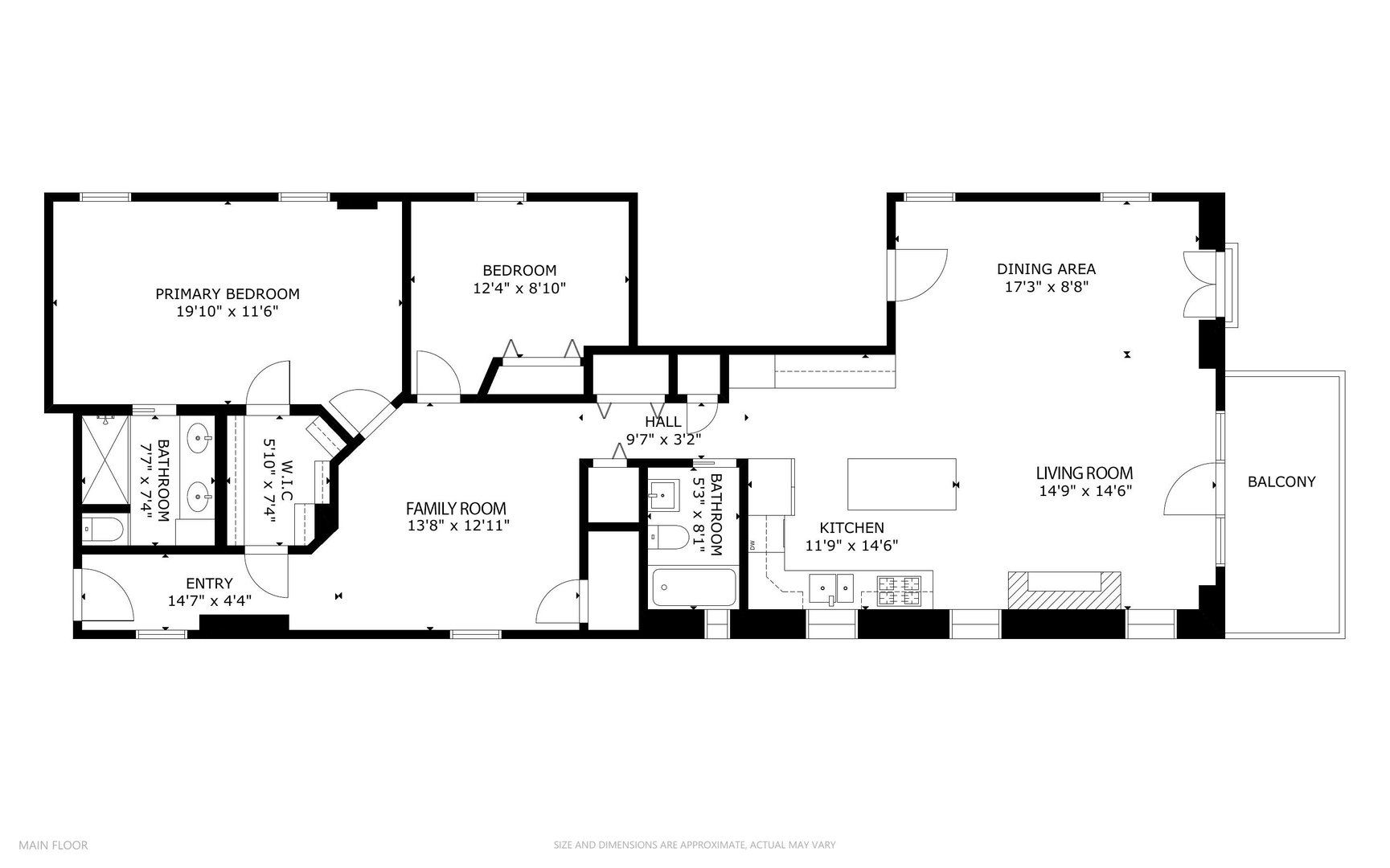 1421 S Wabash Avenue Unit: 3W