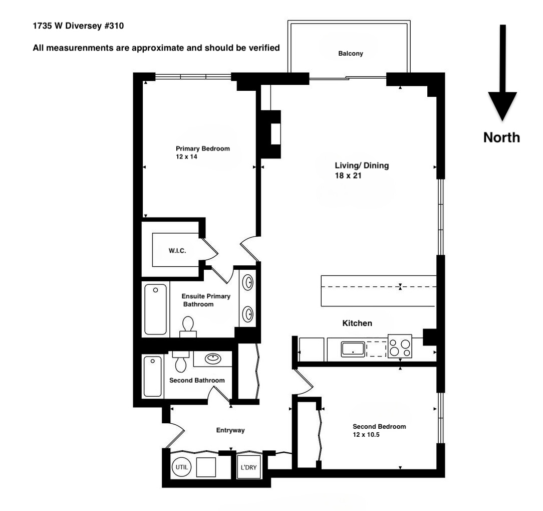 1735 W Diversey Parkway Unit: 310