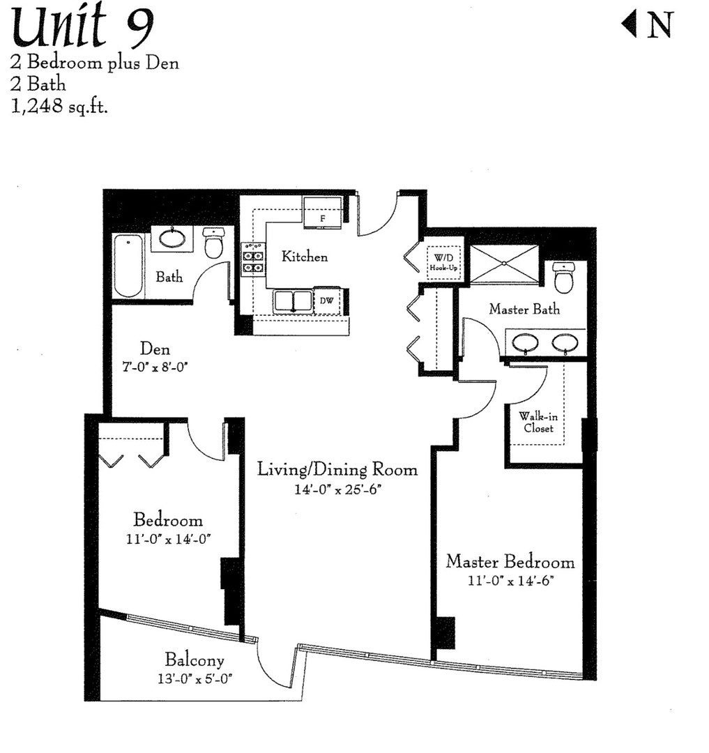 100 E 14th Street Unit: 3009