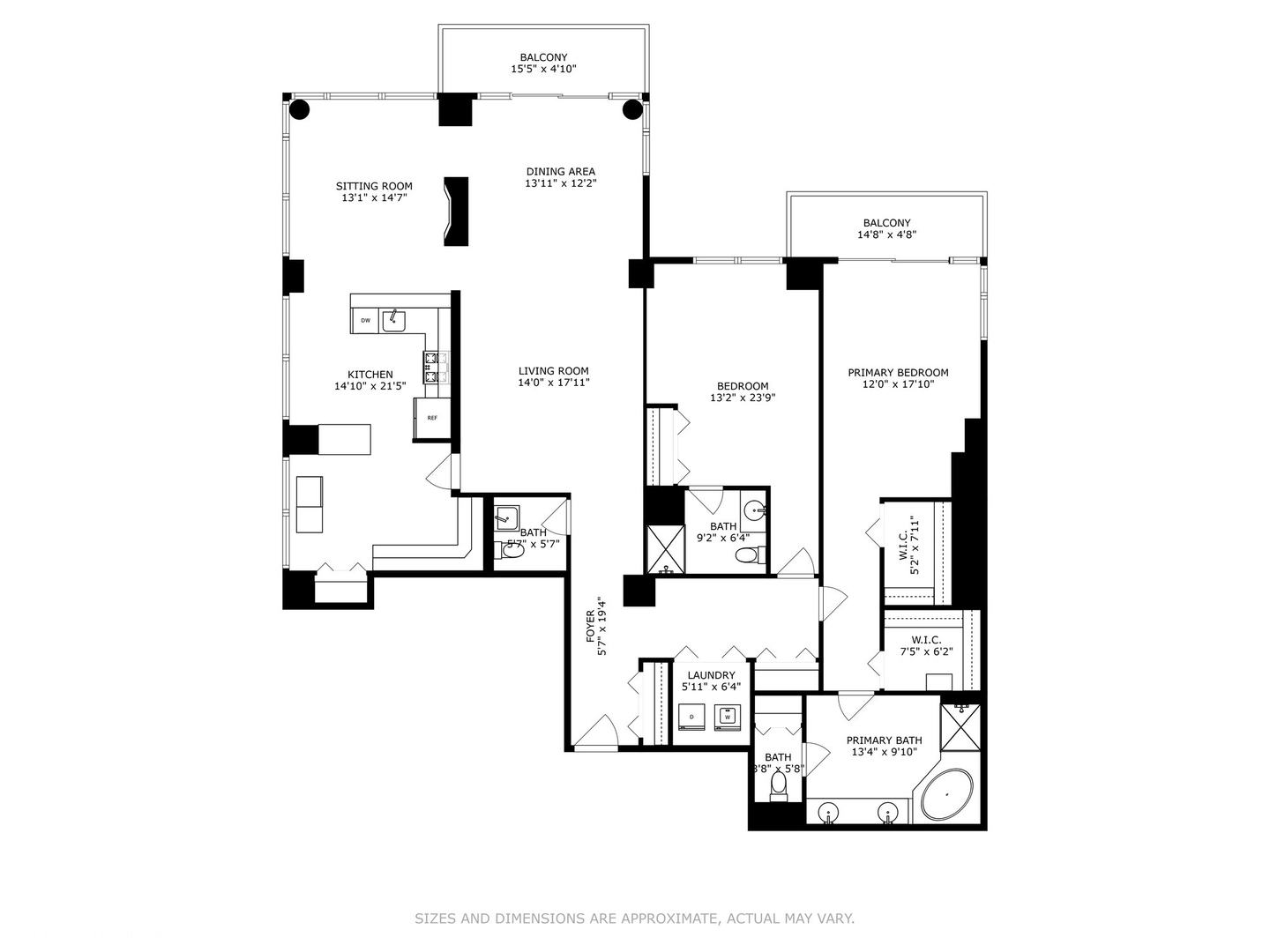 1600 S Prairie Avenue Unit: 1704