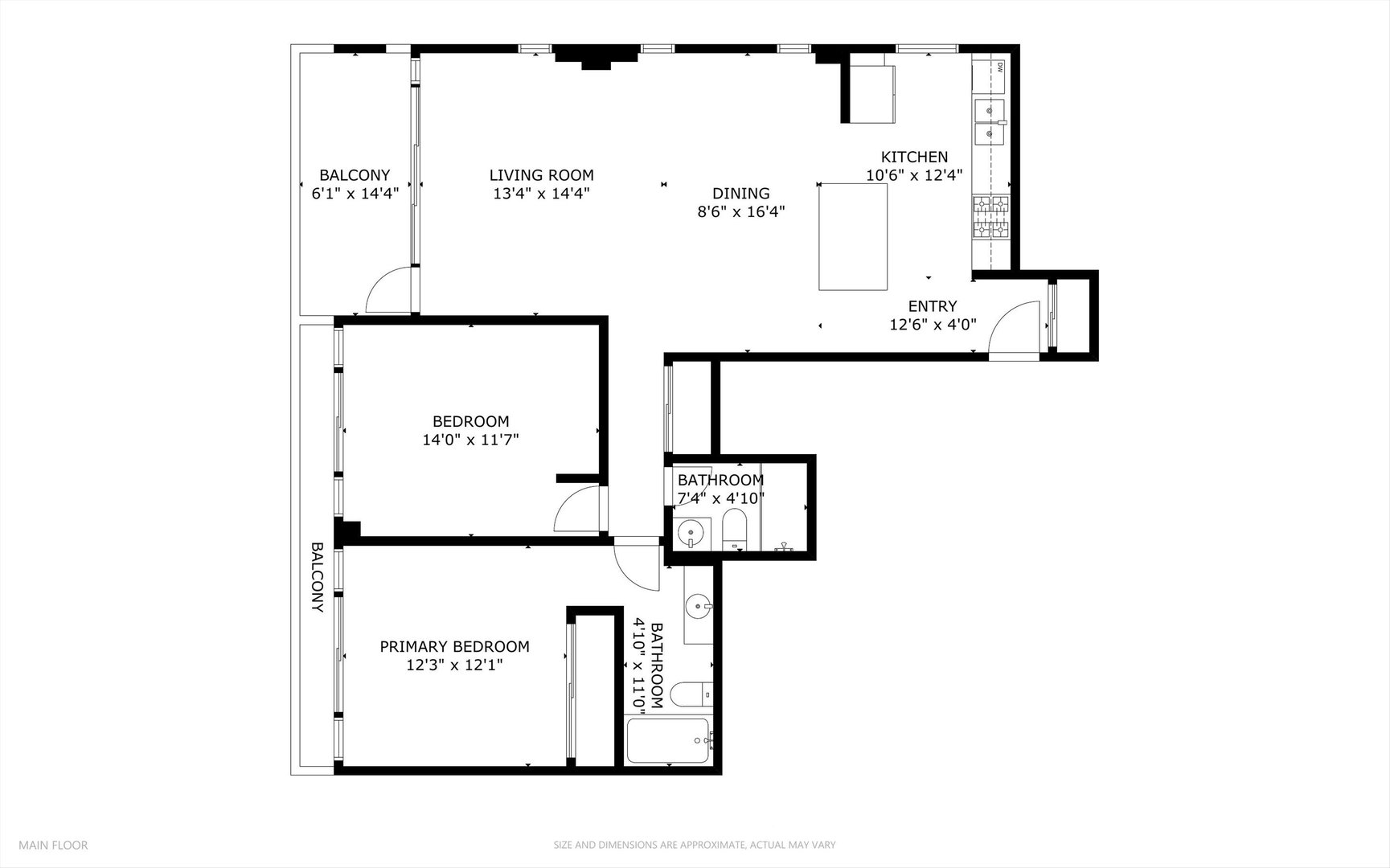 1960 N Lincoln Park W Unit: 404