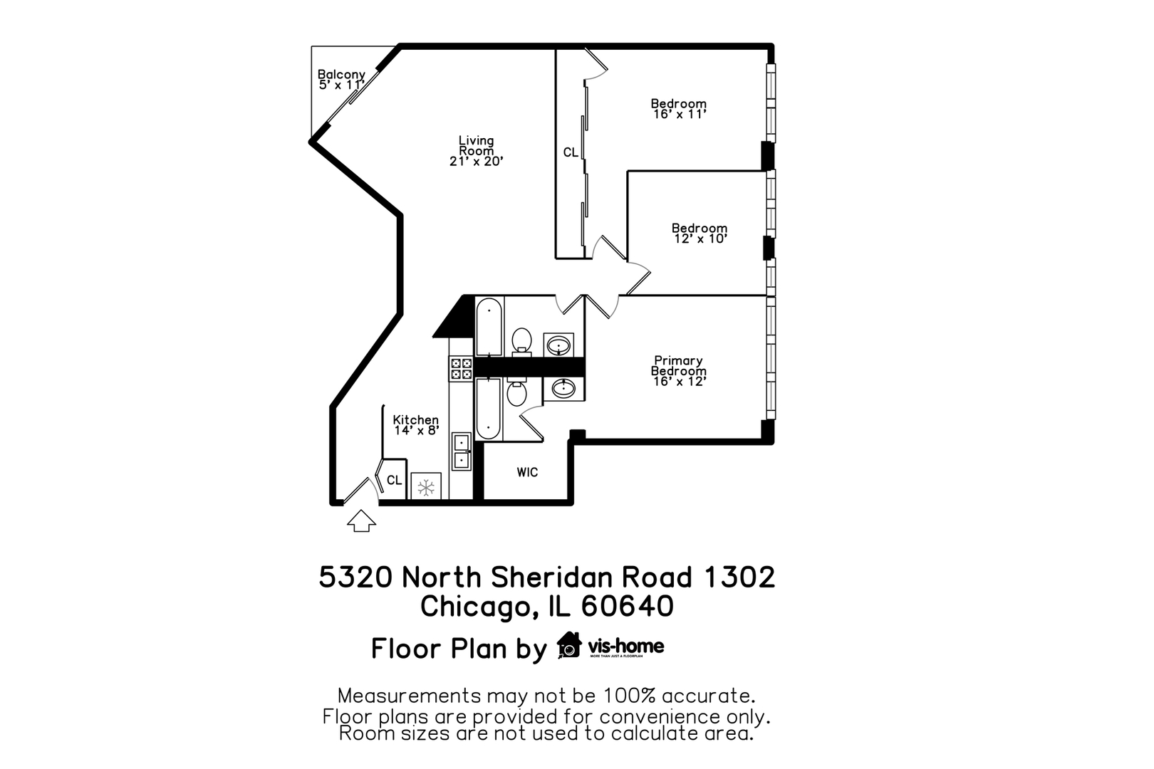 5320 N Sheridan Road Unit: 1302