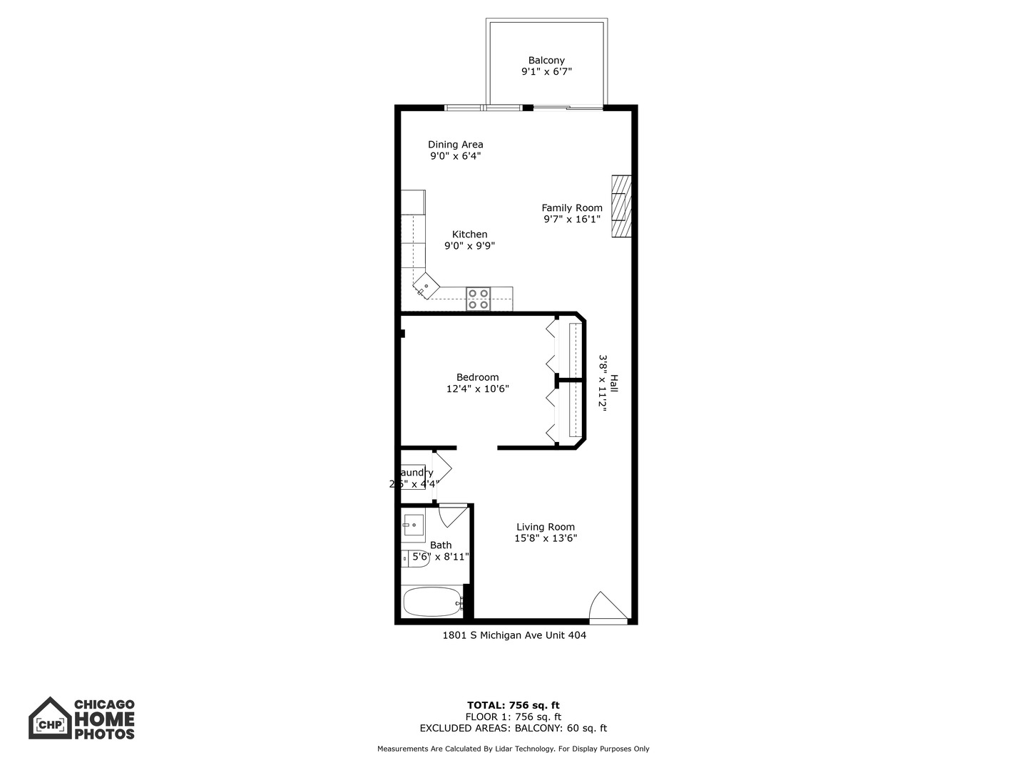 1801 S Michigan Avenue Unit: 404