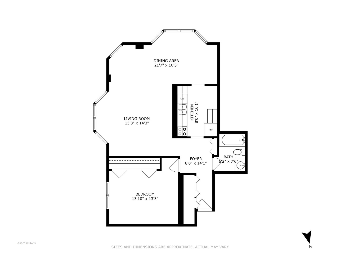 899 S PLYMOUTH Court Unit: 1808