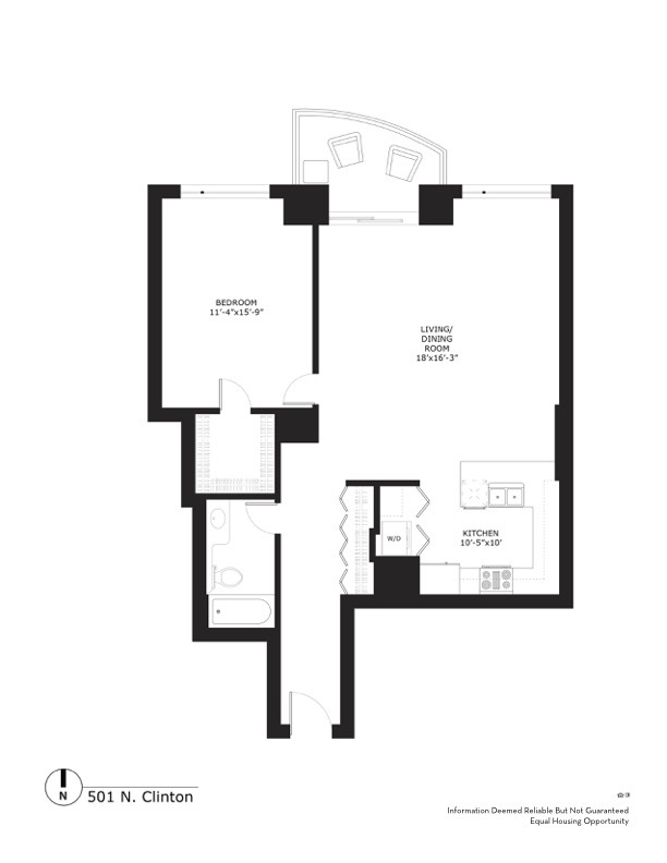 501 N Clinton Street Unit: 2607