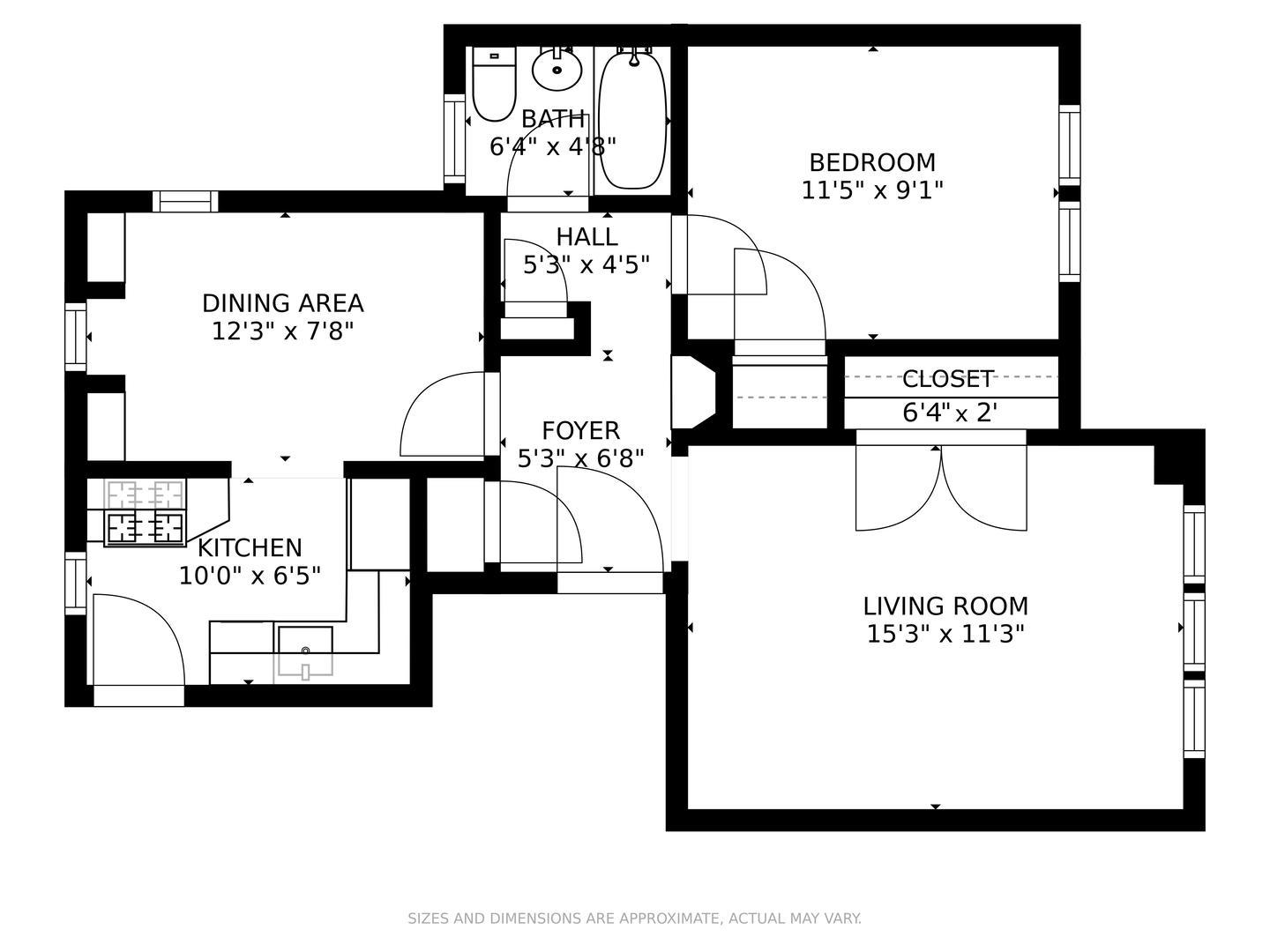 7227 Adams Street Unit: 3