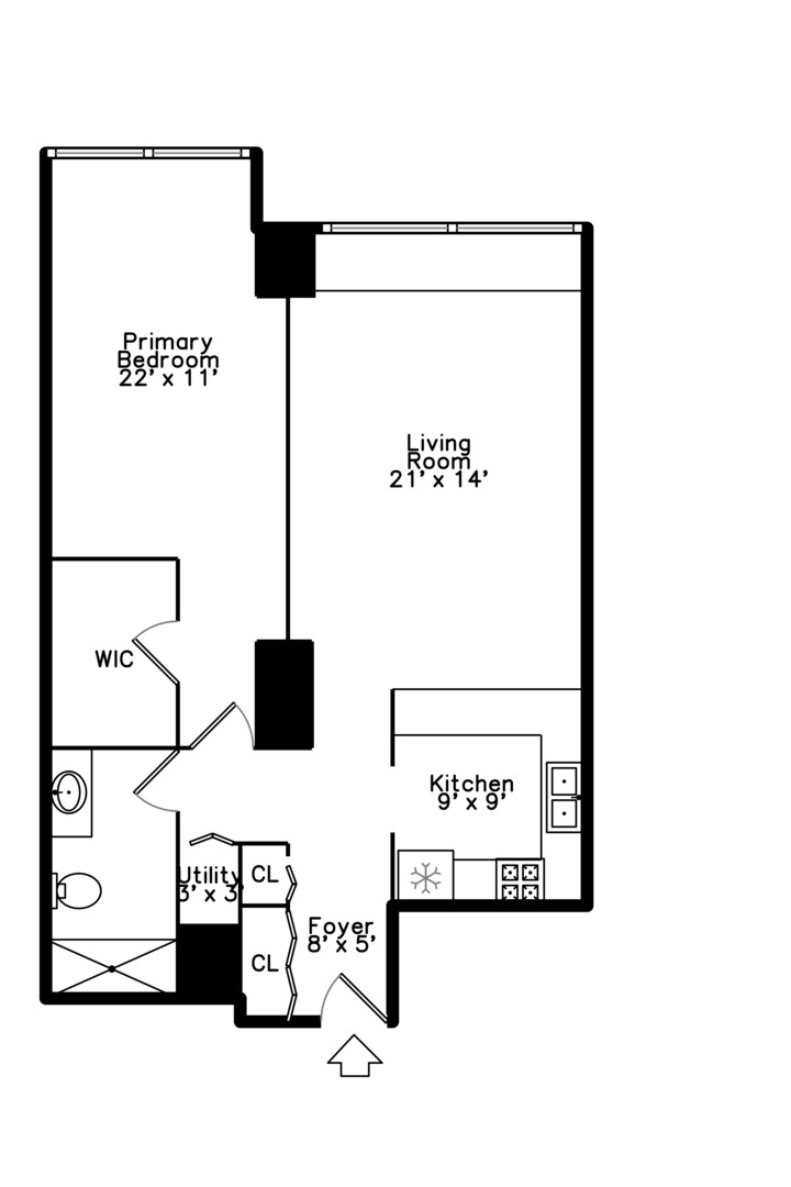 512 N MCCLURG Court Unit: 3706