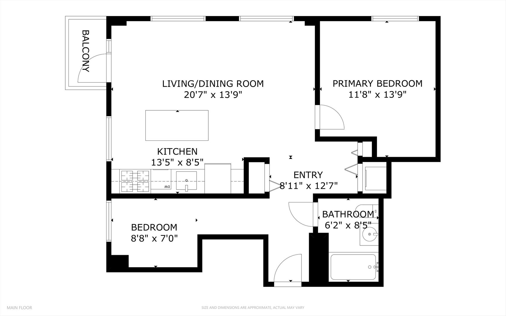 6 E MONROE Street Unit: 1304