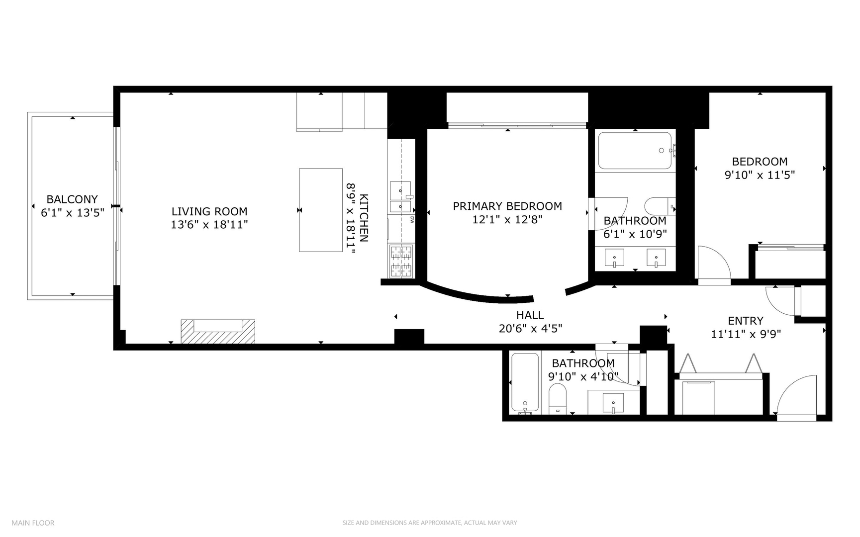 1307 S Wabash Avenue Unit: 304