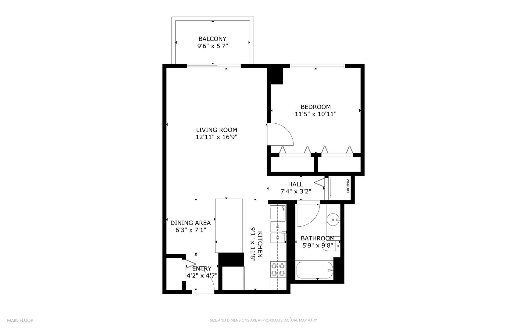 421 W Huron Street Unit: 1508