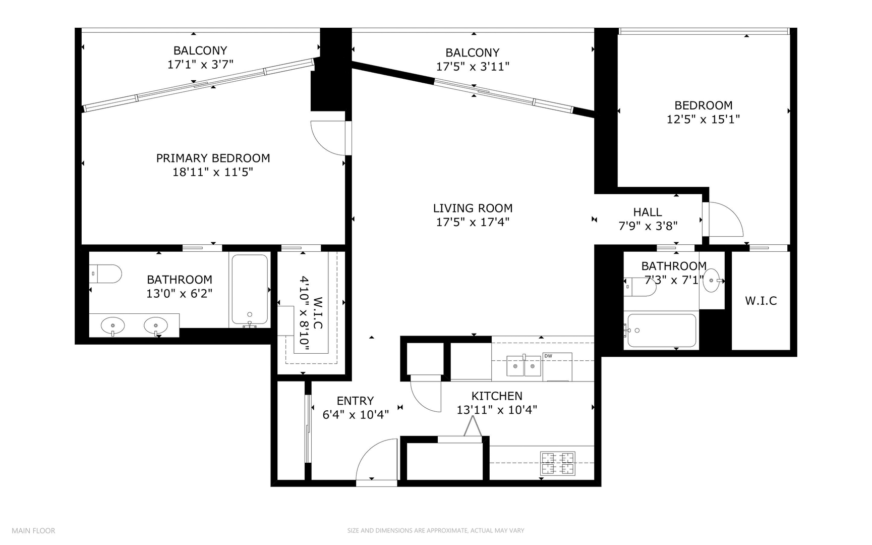 611 S Wells Street Unit: 2809