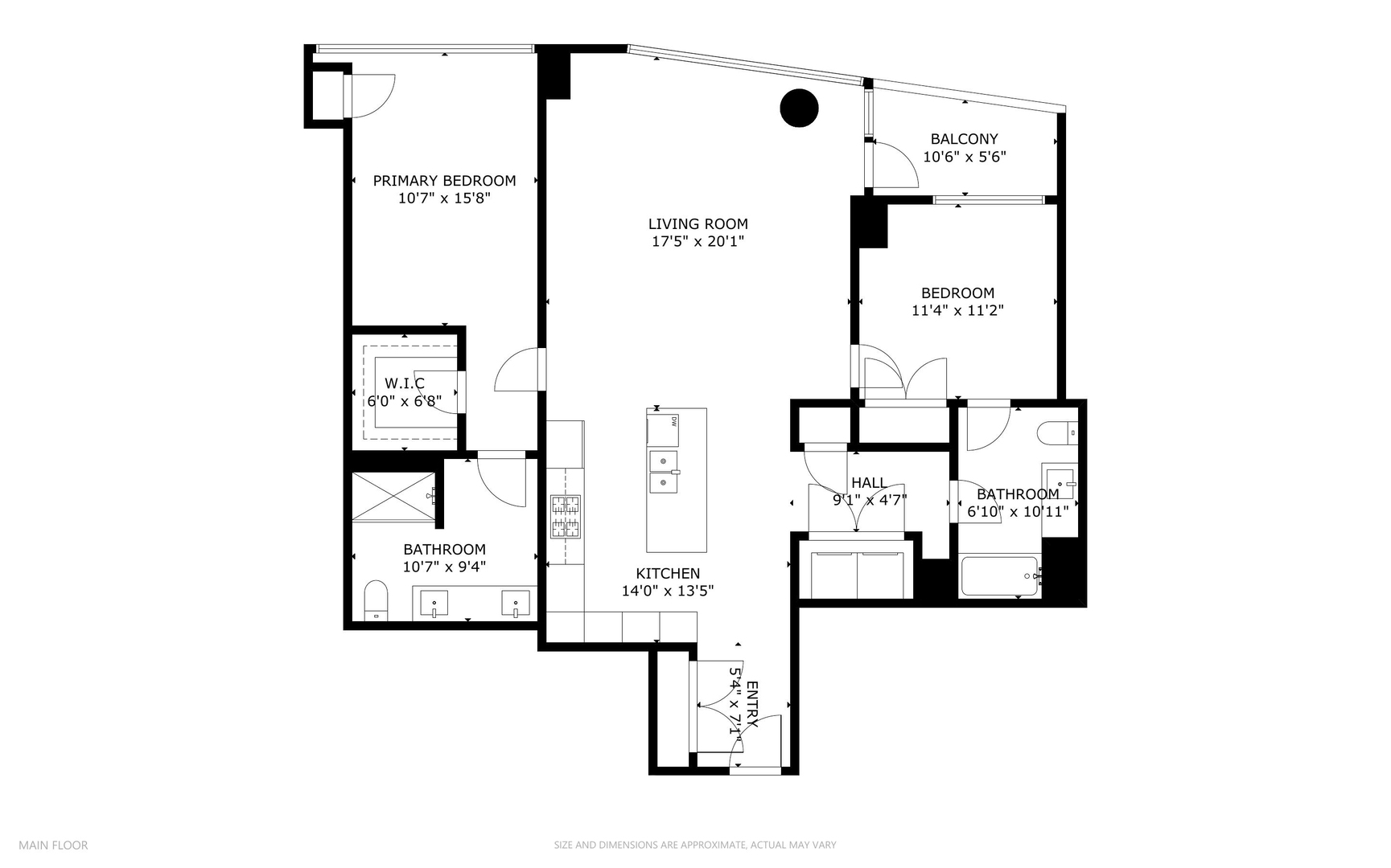 211 N Harbor Drive Unit: 2203