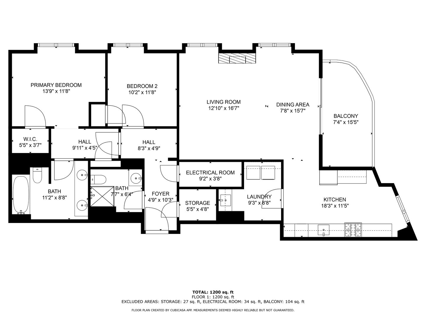 60 W Erie Street Unit: 1501