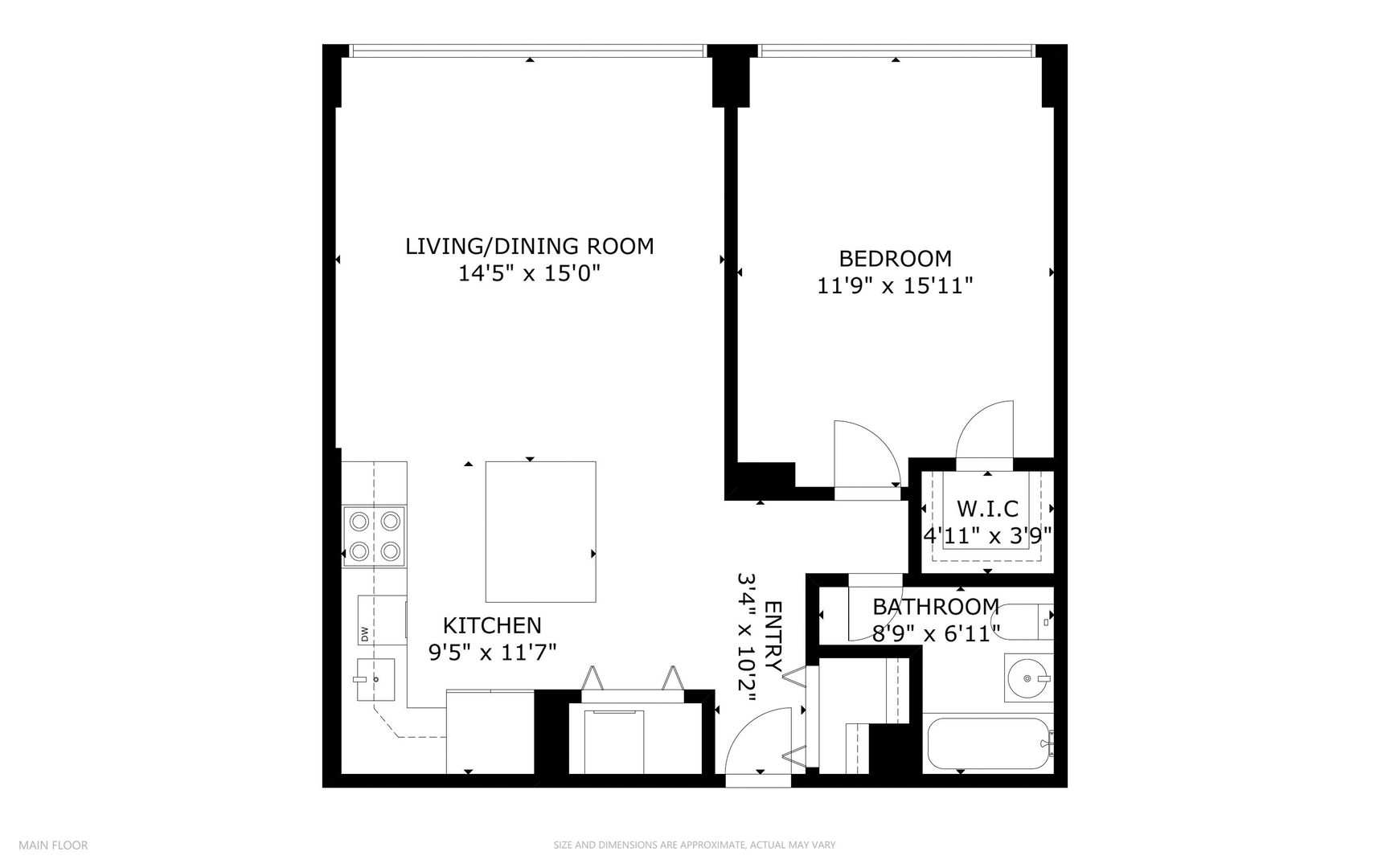 2930 N Sheridan Road Unit: 1411