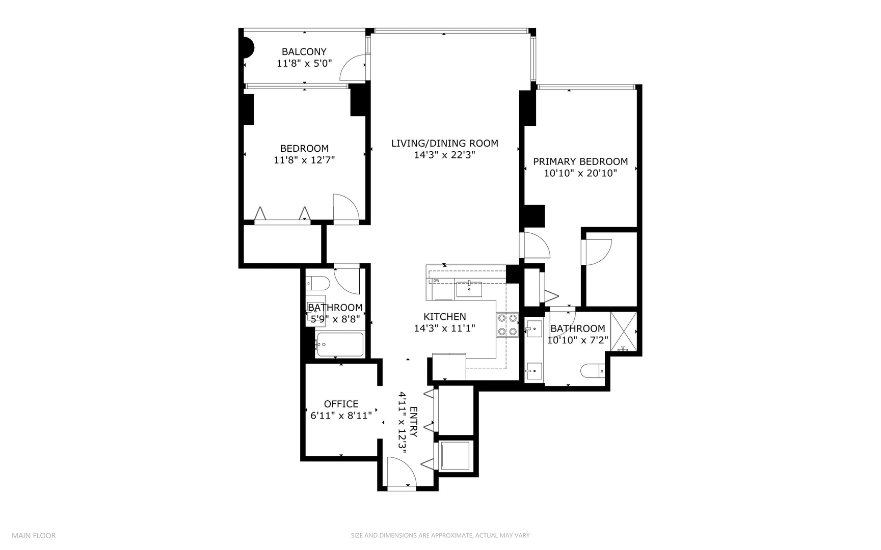 1629 S Prairie Avenue Unit: 908