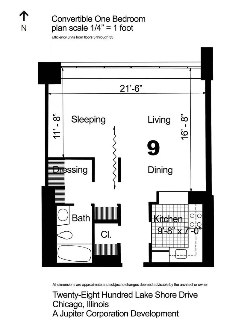 2800 N Lake Shore Drive Unit: 709