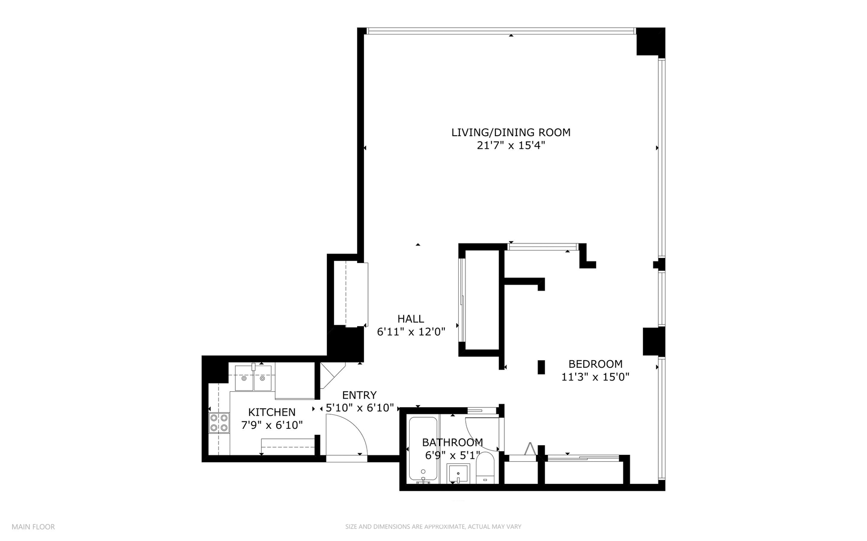 880 N LAKE SHORE Drive Unit: 22D
