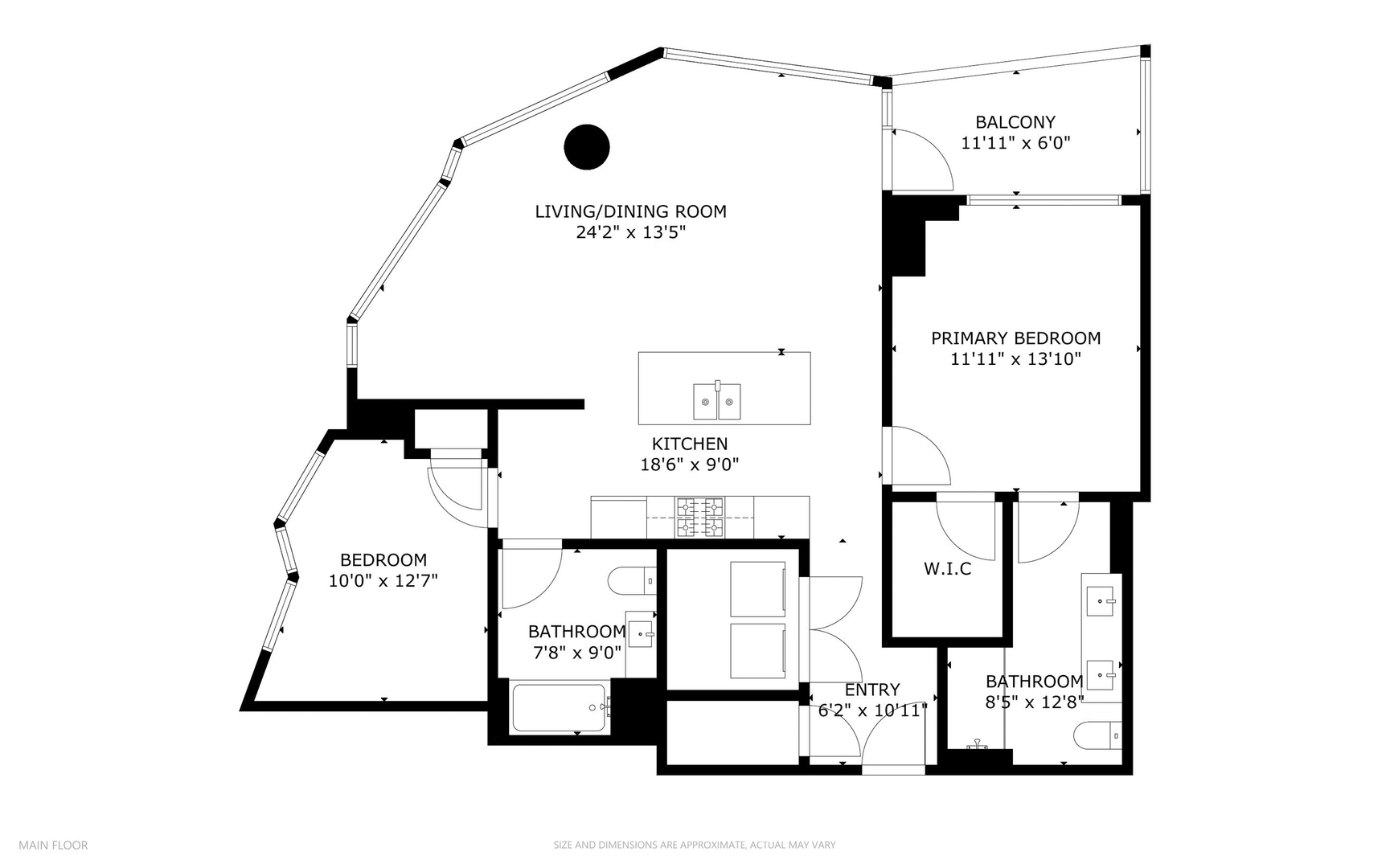 211 N Harbor Drive Unit: 1001