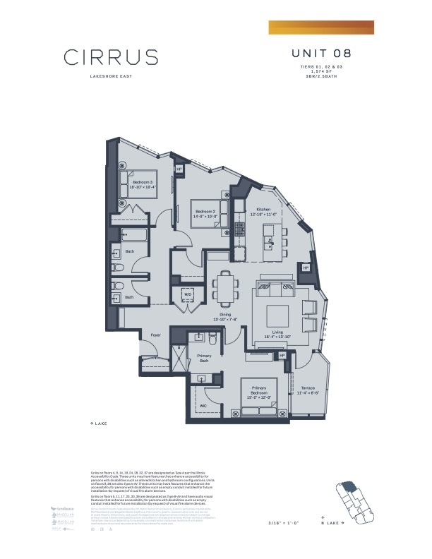 211 N Harbor Drive Unit: 1008