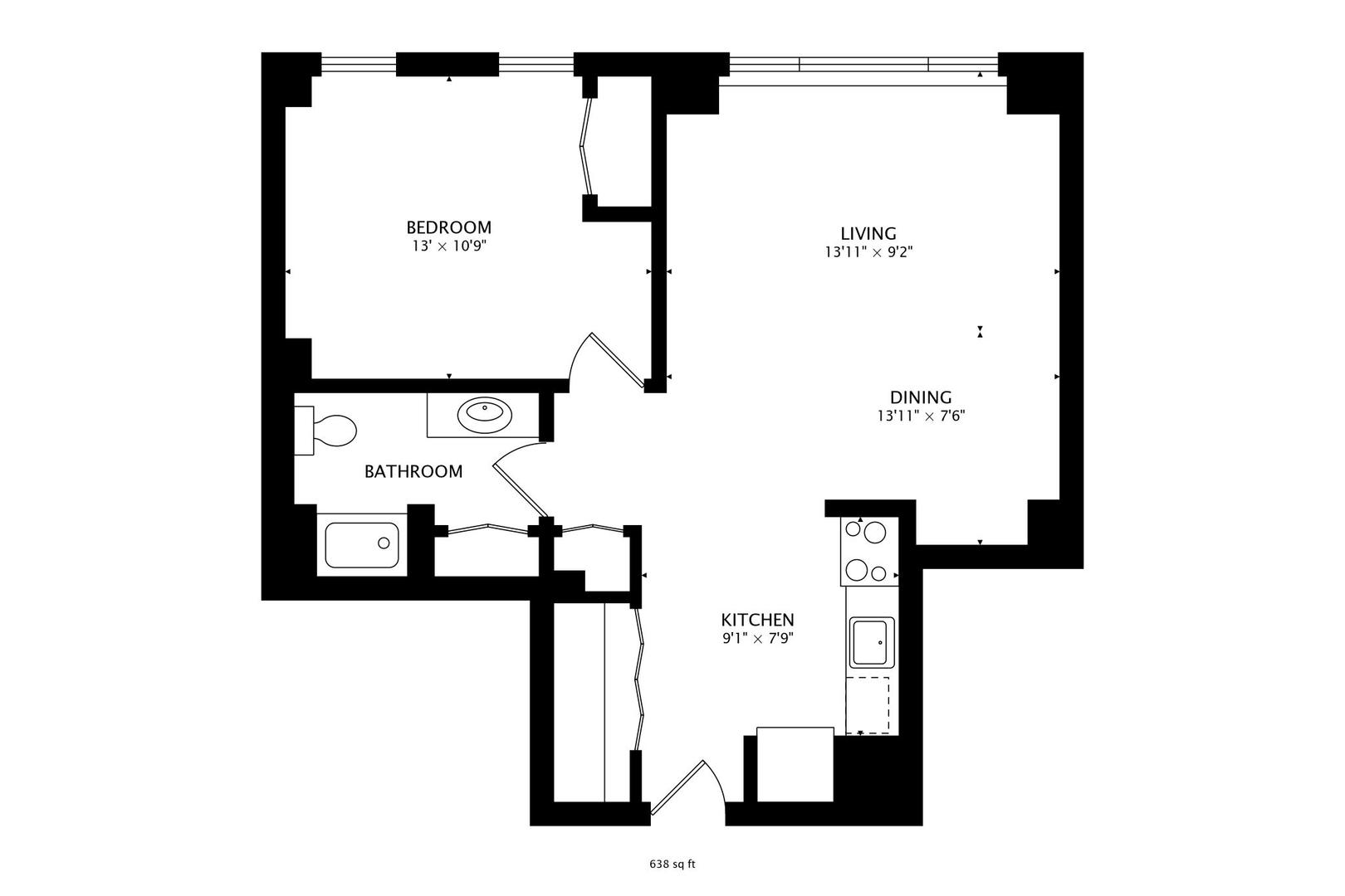 2909 N SHERIDAN Road Unit: 104