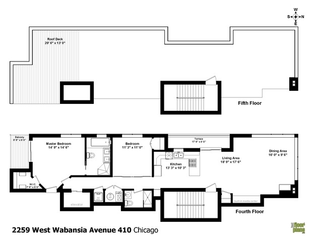 2259 W Wabansia Avenue Unit: 410