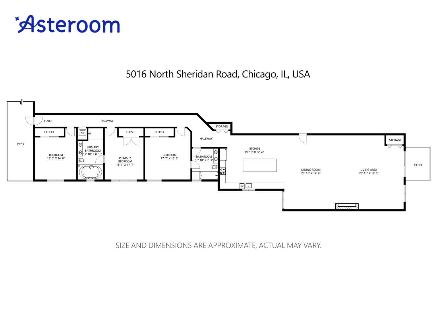 5016 N Sheridan Road Unit: 1