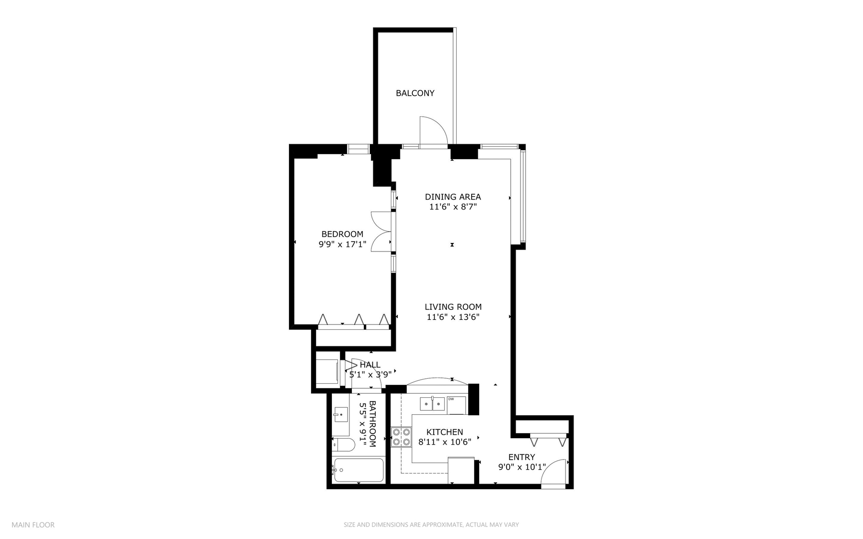 345 N La Salle Drive Unit: 1205