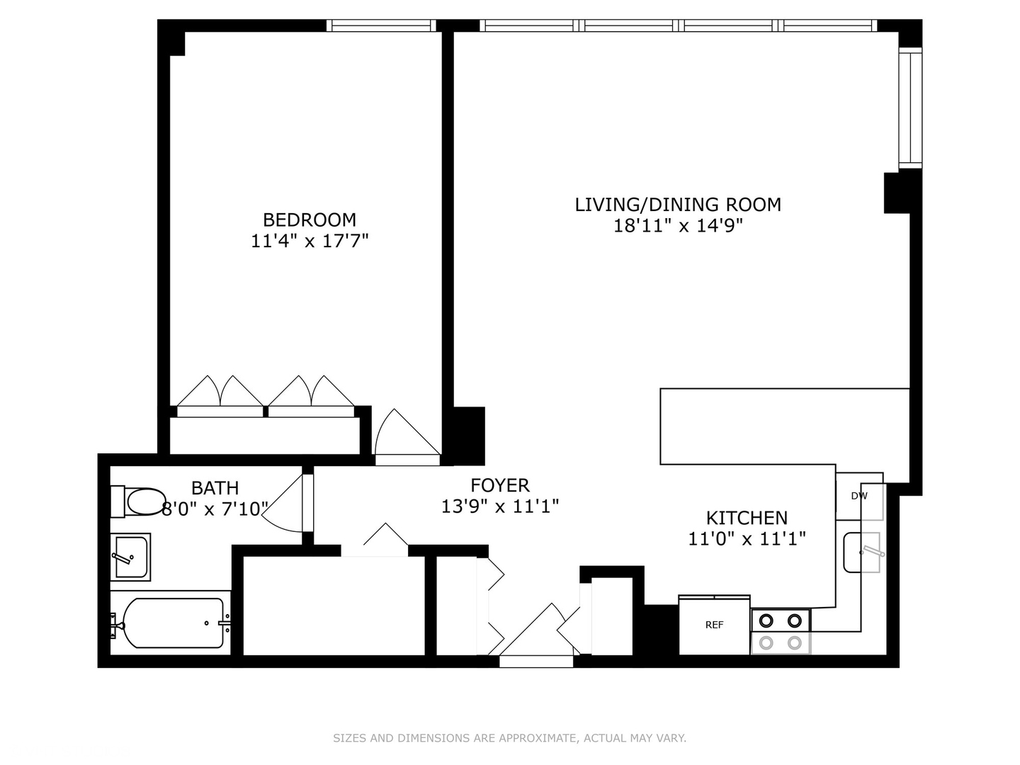 1460 N Sandburg Terrace Unit: 2608A