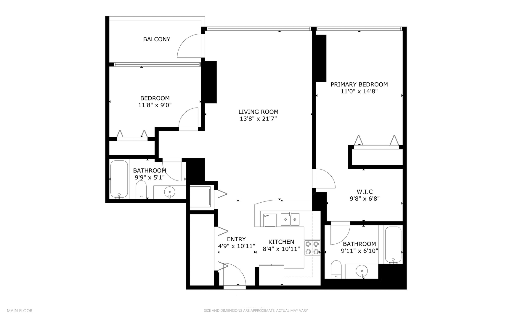 1841 S Calumet Avenue Unit: 1909