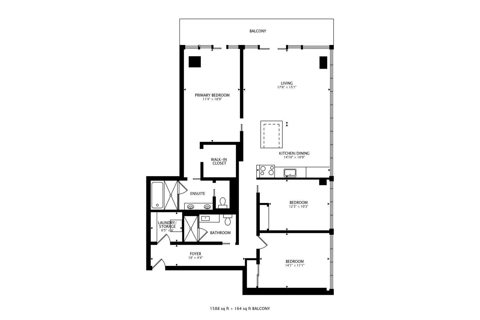 550 N Saint Clair Street Unit: 1408