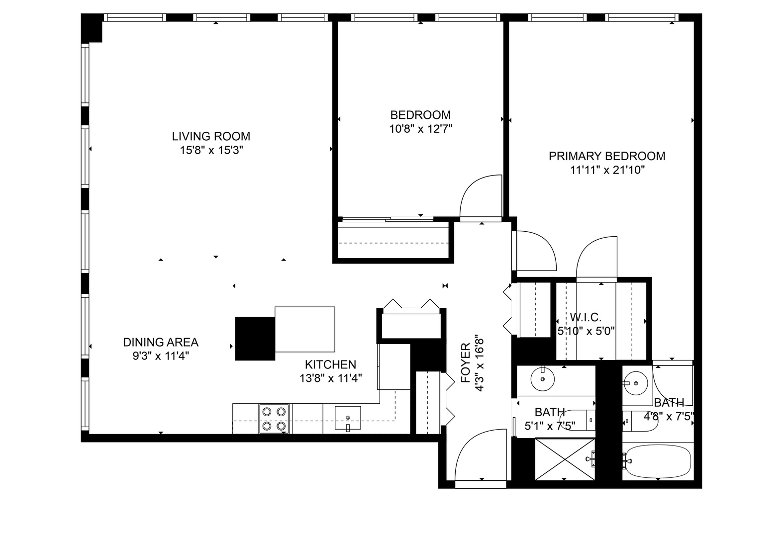 260 E Chestnut Street Unit: 3202