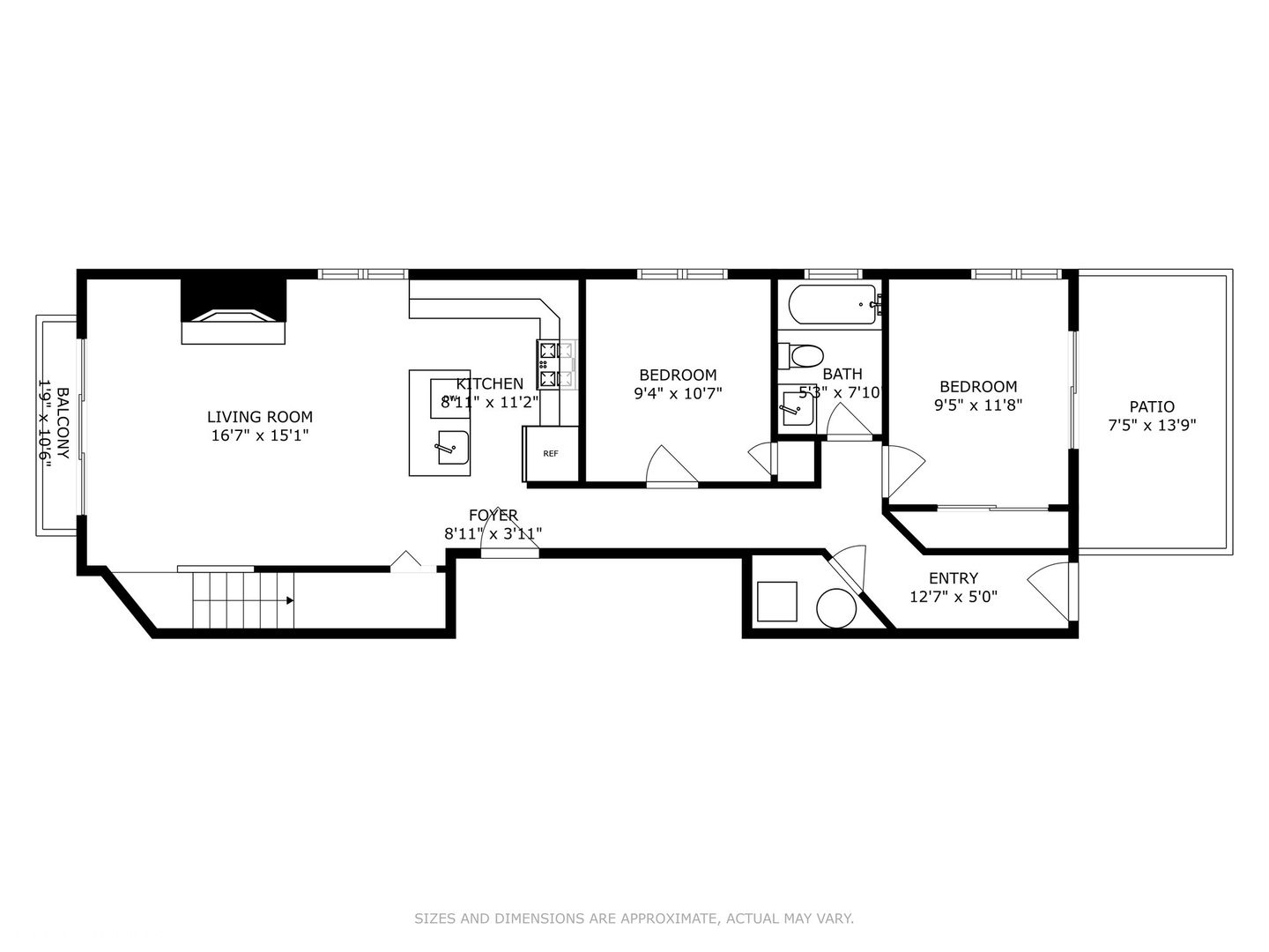 1444 N Bosworth Avenue Unit: 3S