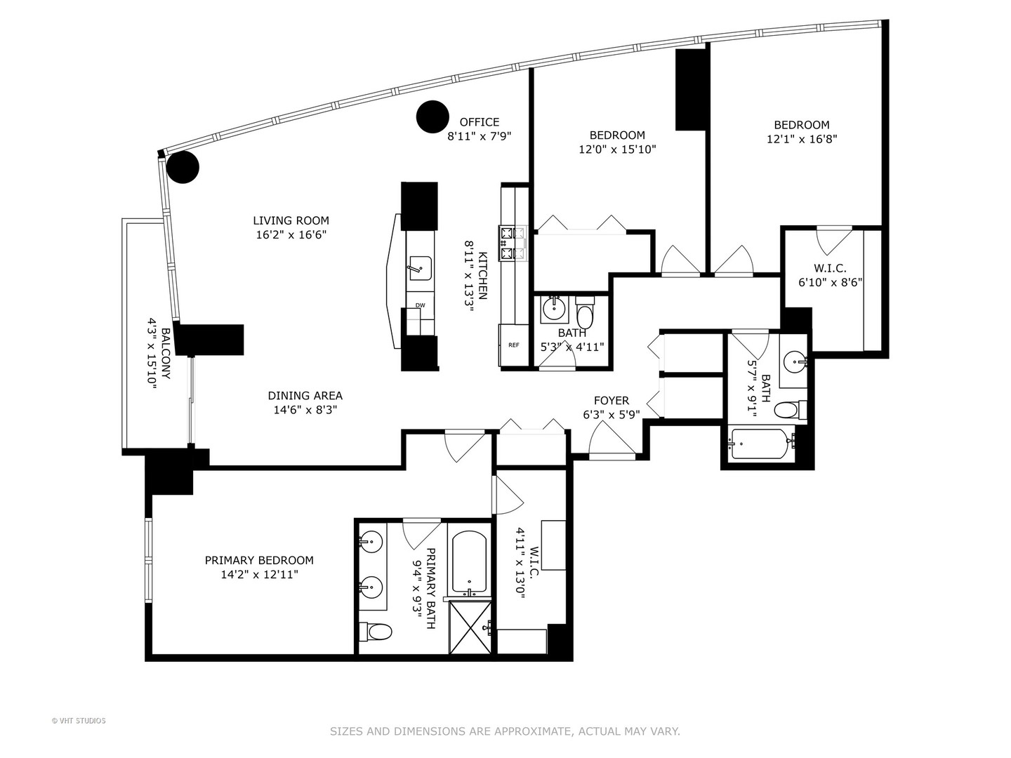 201 N WESTSHORE Drive Unit: 1901