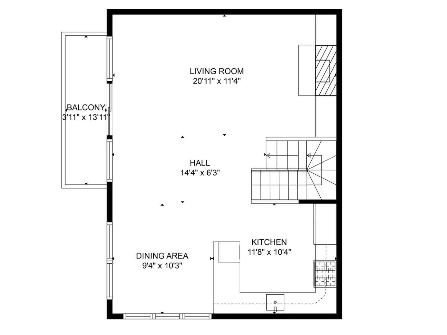 334 N JEFFERSON Street Unit: D