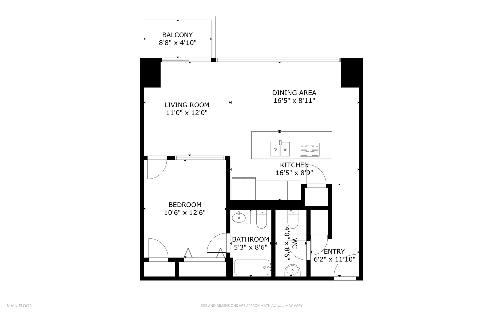 653 N Kingsbury Street Unit: 1006