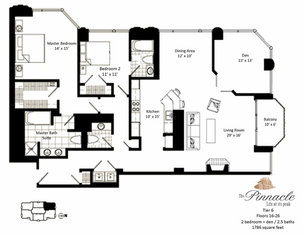 21 E Huron Street Unit: 2606