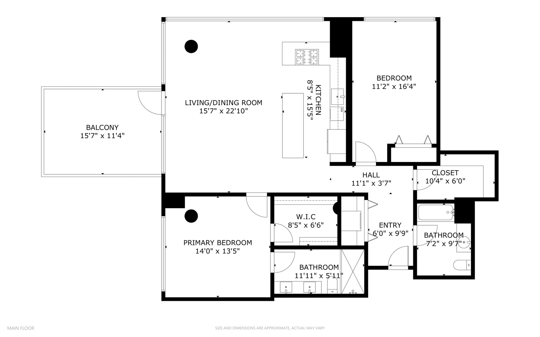 860 W Blackhawk Street Unit: 1807