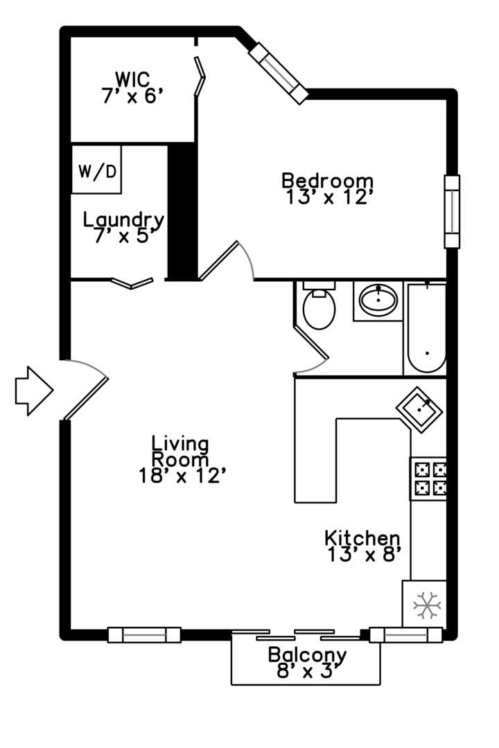 2212 N Campbell Avenue Unit: 2D