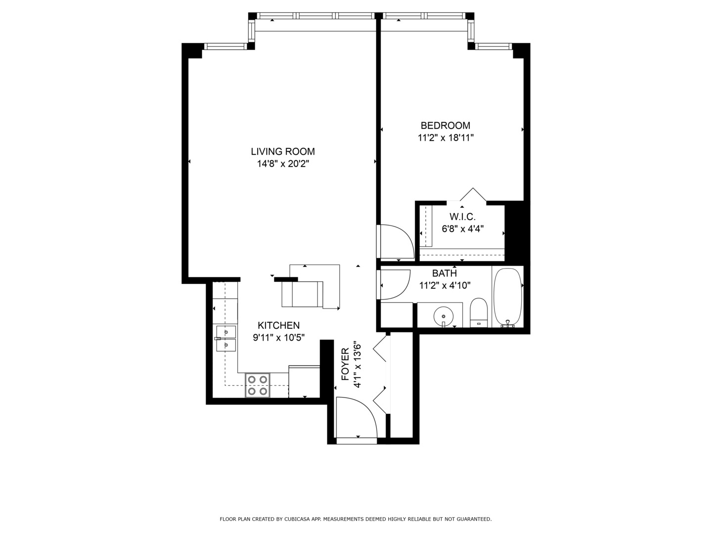 30 E Huron Street Unit: 4110