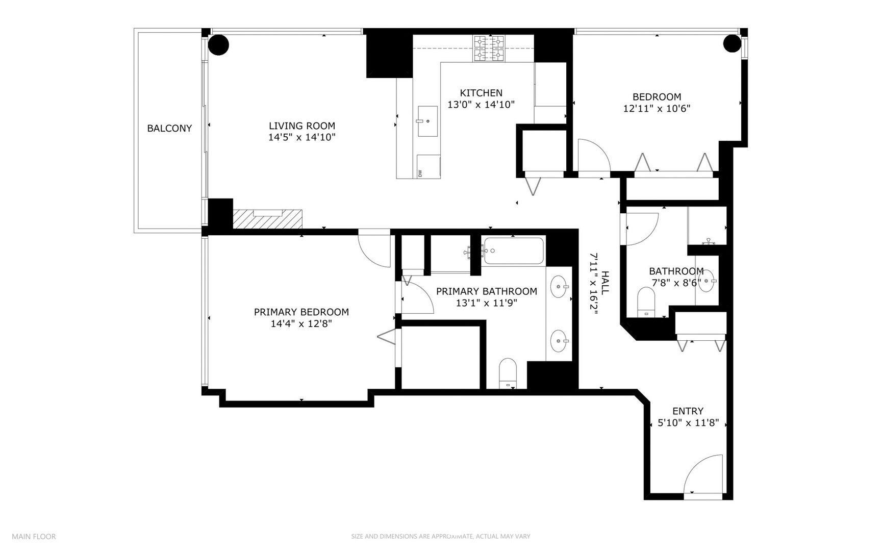 1600 S Prairie Avenue Unit: 1507