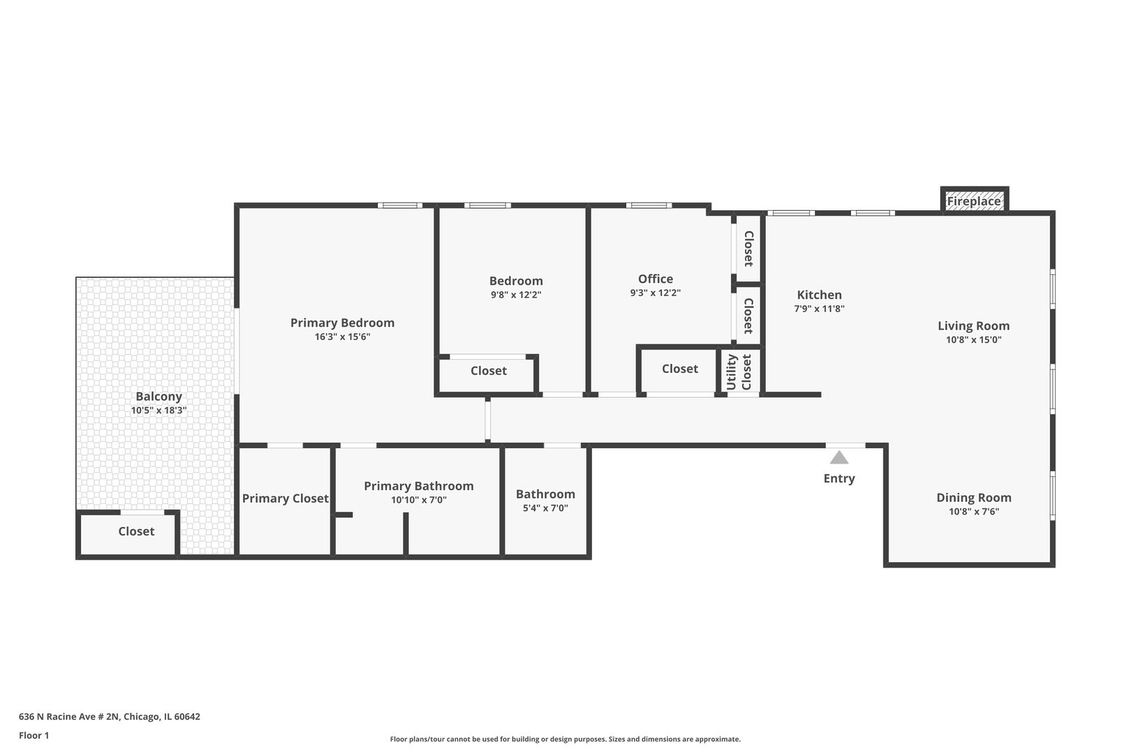 636 N Racine Avenue Unit: 2N