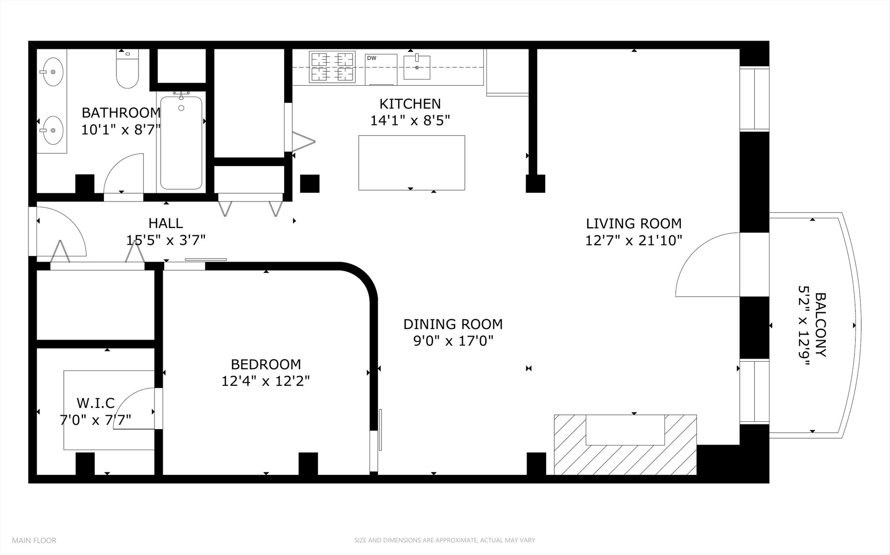 550 N Kingsbury Street Unit: 312