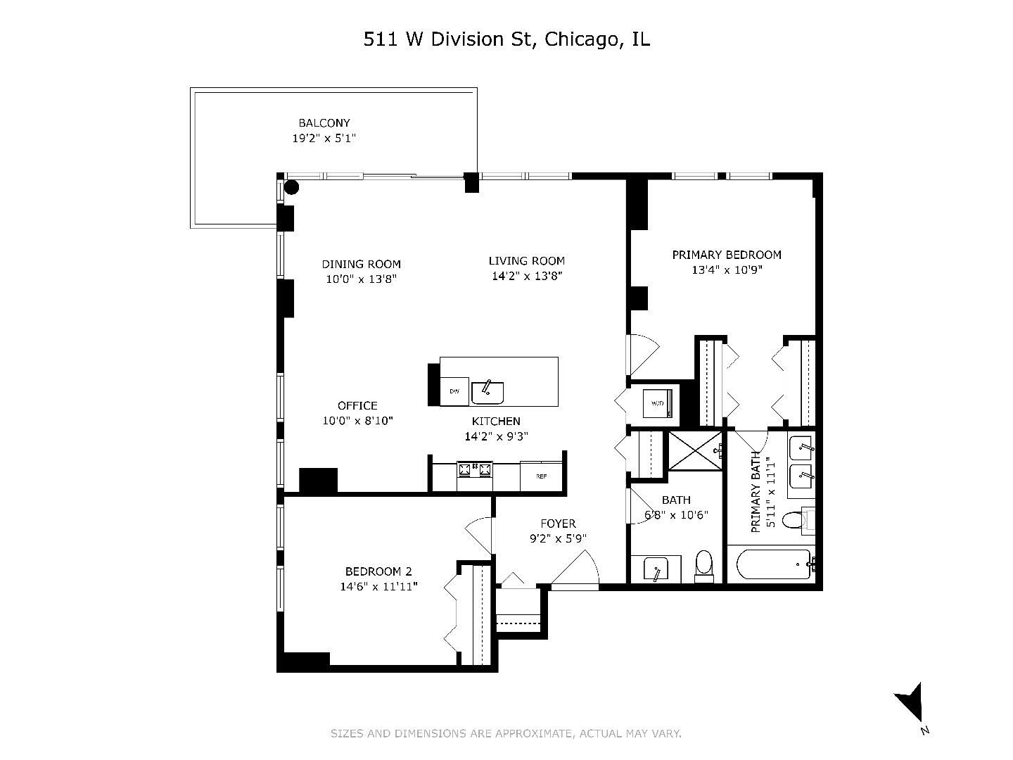 511 W Division Street Unit: 607