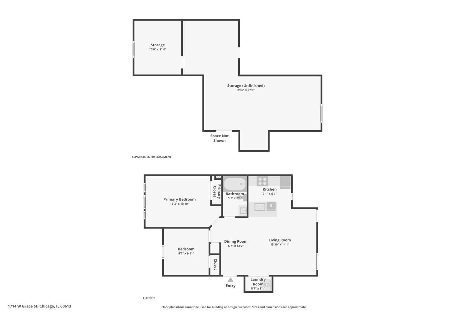 1714 W Grace Street Unit: 2W