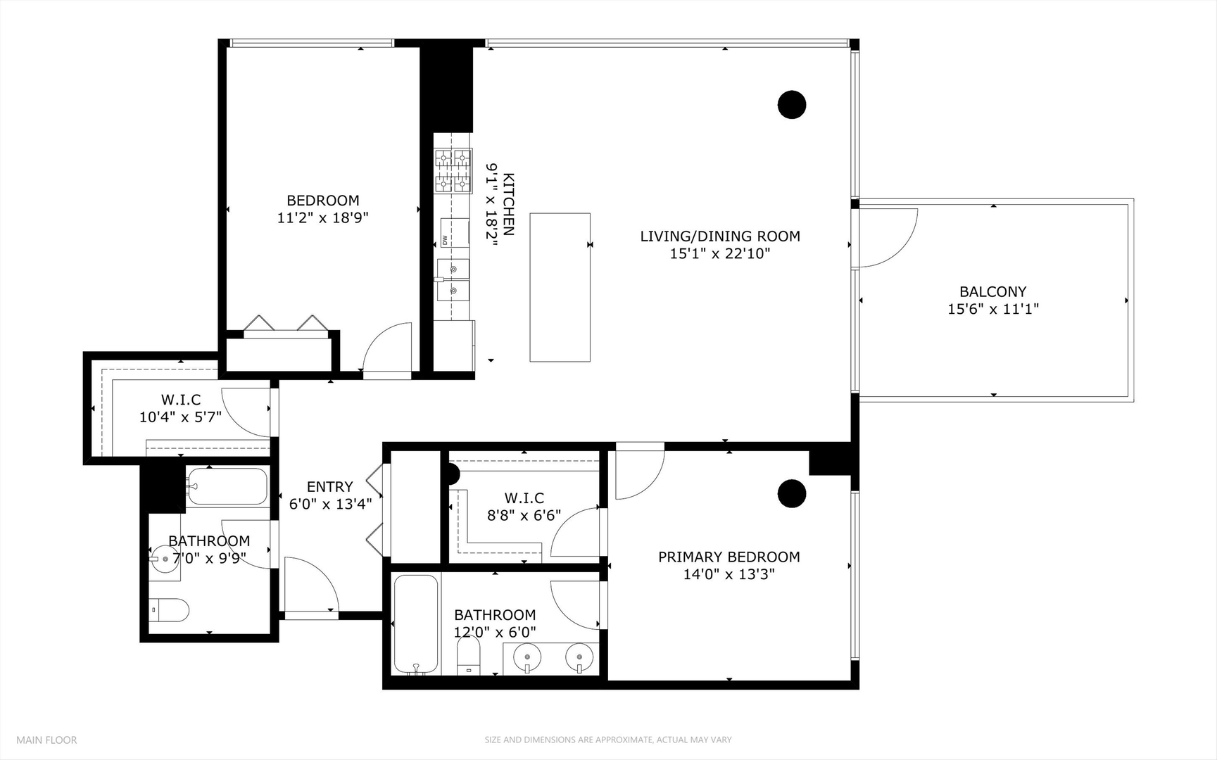 860 W Blackhawk Street Unit: 2106