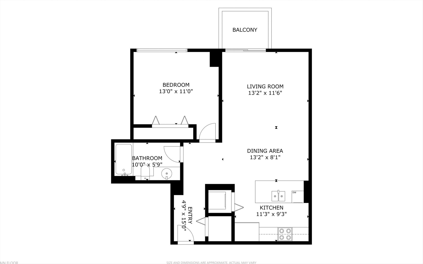 421 W HURON Street Unit: 1407