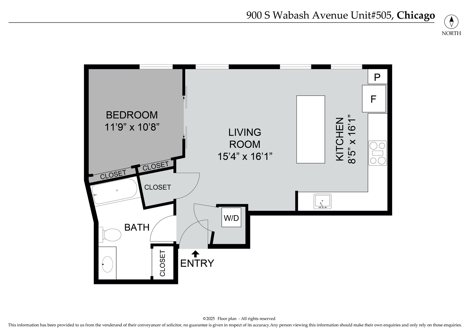 900 S Wabash Avenue Unit: 505
