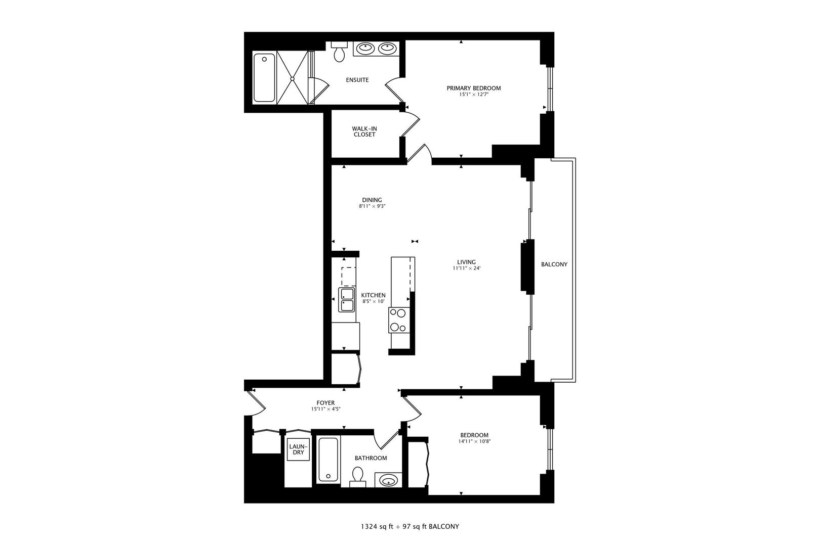 635 N Dearborn Street Unit: 2104