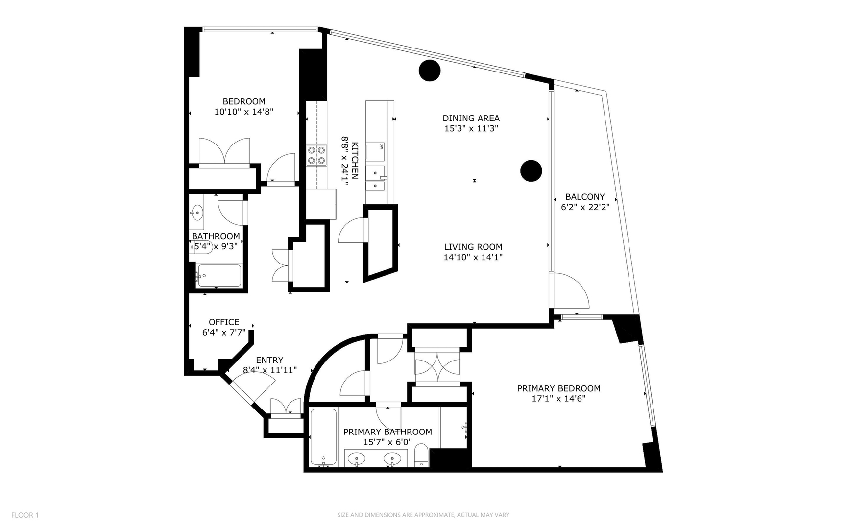 1235 S PRAIRIE Avenue Unit: 2101